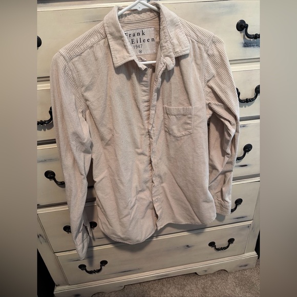 Lot Of 4 Frank & Eileen Shirts Eileen Barry Corduroy Plaid, Striped S, M - Picture 5 of 7